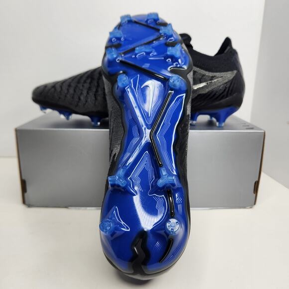 Nike Phantom GX Elite Black Game Royal Size 8.5 Men / Size 10 Women Soccer Cleat main image 4